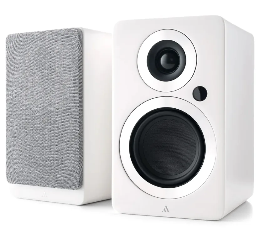 Argon Audio Forte A4 MK2 (biały). Aktywne kolumny podstawkowe.