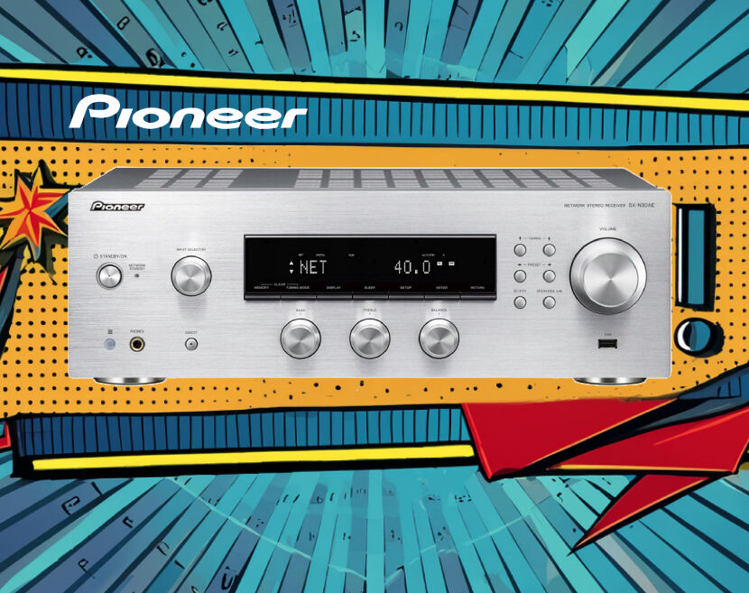 Pioneer SX-N30AE. Sieciowy amplituner stereo.