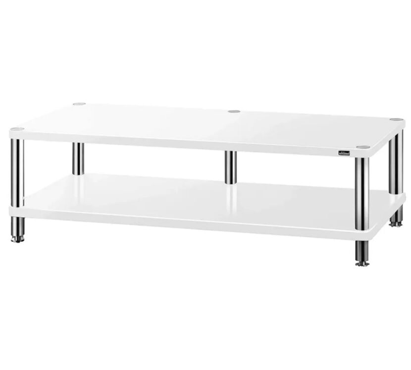 Solidsteel HW-2L (biały połysk). Stolik audio.