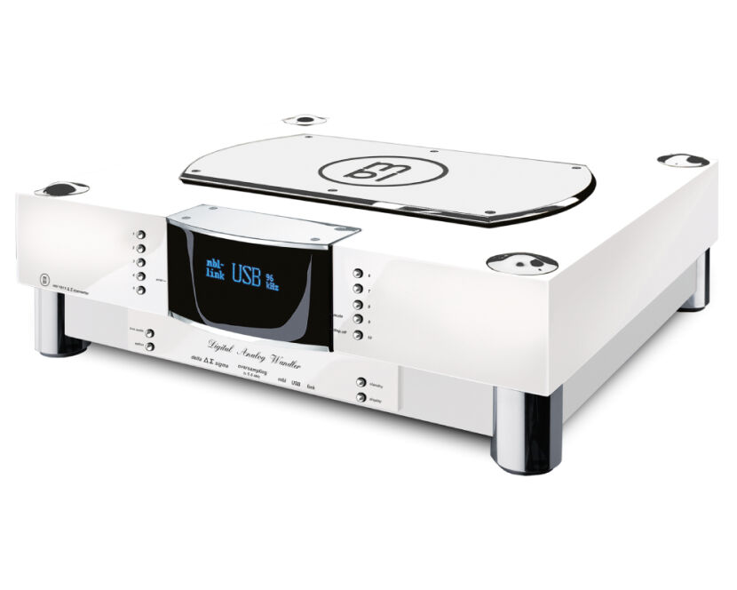 MBL Reference Line Digital to Analog Converter MBL 1611 F (biały/chrom). Przetworniki cyfrowo-analogowy DAC.