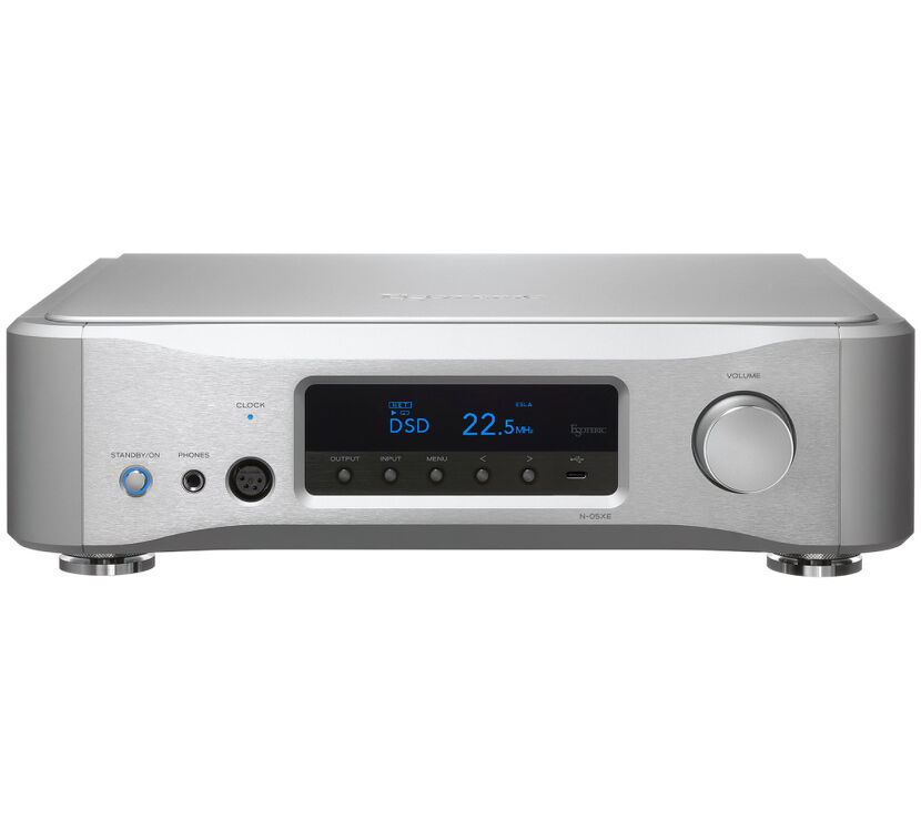 Esoteric N-05XE (srebrny). Przedwzmacniacz sieciowy / DAC.