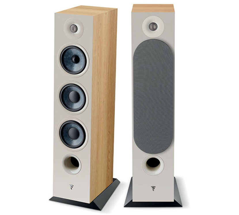 Focal Chora 826 (jasny orzech). Kolumna podłogowa.