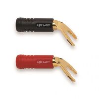 Qed Screwloc QE1890. Wtyki głośnikowe typu widły (4sztuki). - 3