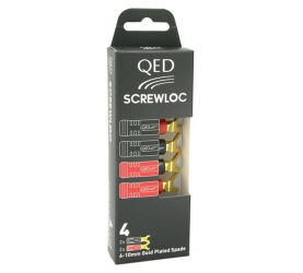 Qed Screwloc QE1890. Wtyki głośnikowe typu widły (4sztuki).