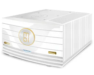 MBL Reference Line Power Amplifier 9008 A (biały/złoty). Końcówka mocy mono/stereo.