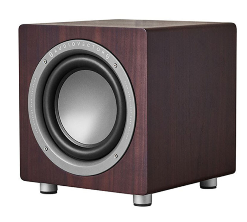 Audiovector QR Sub (orzech). Subwoofer aktywny.