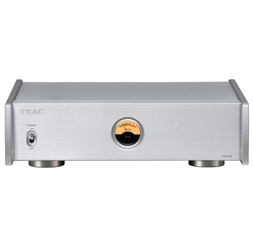 Teac CG-10M-X (srebrny). Zegar taktujący.