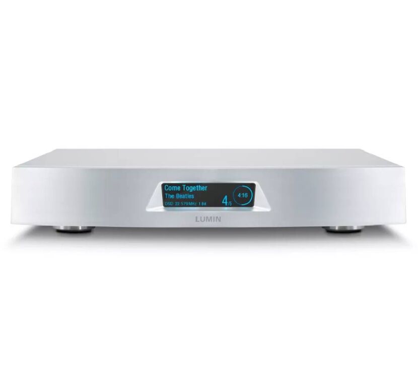 Lumin L2 8TB SSD (srebrny). Serwer muzyczny / switch audio.