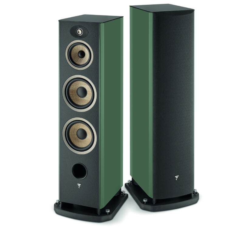 Focal Aria Evo X N°4 (zielony). Kolumna podłogowa.