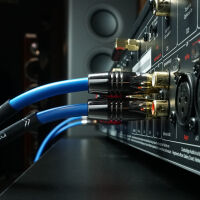 Melodika SB2R40 Sky Blue. Interkonekt audio RCA (2x4m). - 4