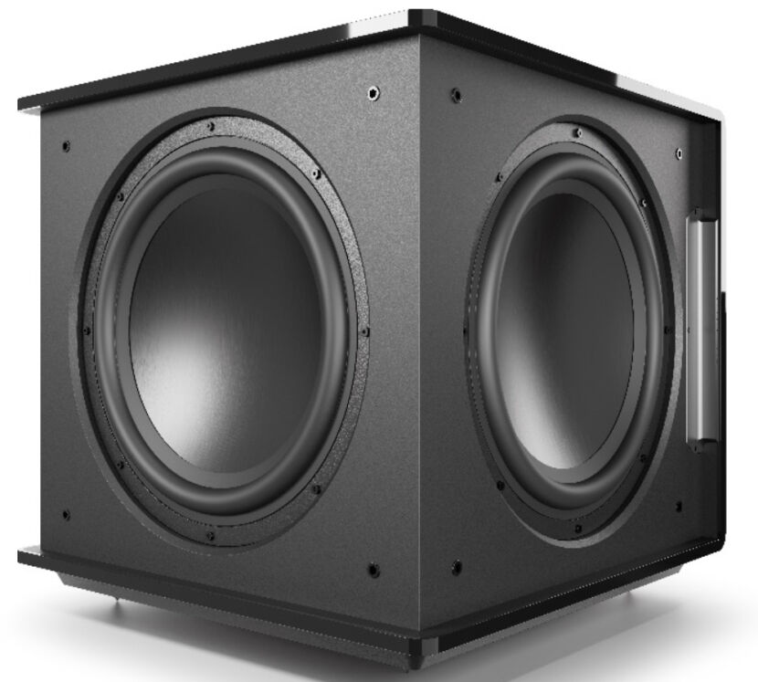 Martin Logan Grotto 15 (czarny połysk). Subwoofer aktywny.