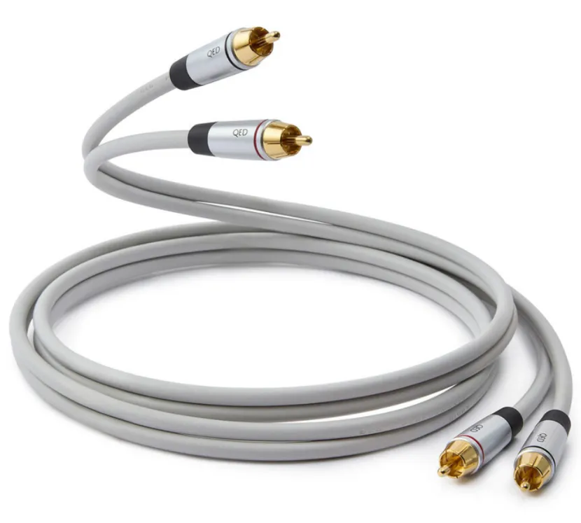 QED Performance QE7701. Przewód analogowy 2xRCA (0.75m).