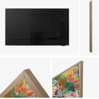 Hisense 4K 55S7S Canvas TV. Telewizor QLED 55