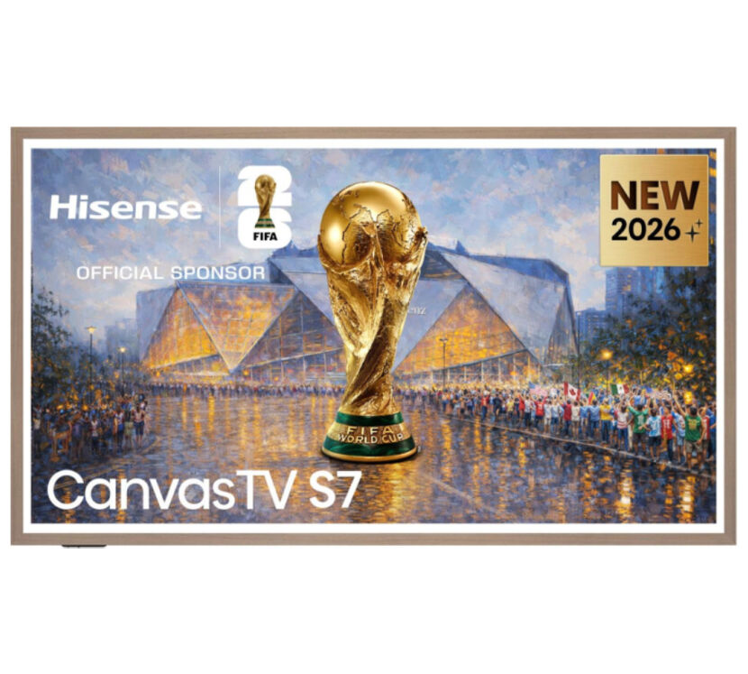Hisense 4K 55S7S Canvas TV. Telewizor QLED 55