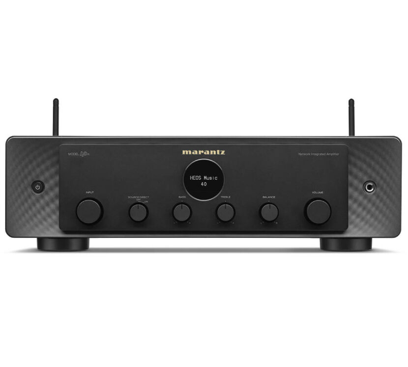 Marantz Model 40n (czarny). Wzmacniacz stereo z funkcjami sieciowymi.