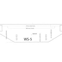 Solidsteel WS-5 (czarny). Półka ścienna na gramofon. - 7