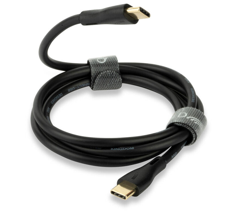 QED Connect QE8224 (0.15m). Przewód USB 2.0 C-C.