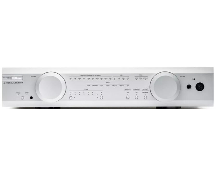Musical Fidelity M8x DAC (srebrny). Przetwornik cyfrowo-analogowy DAC.