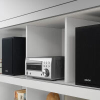 Denon D-M41 DAB+ (srebrny-wiśniowy). Mini zestaw stereo. - 5