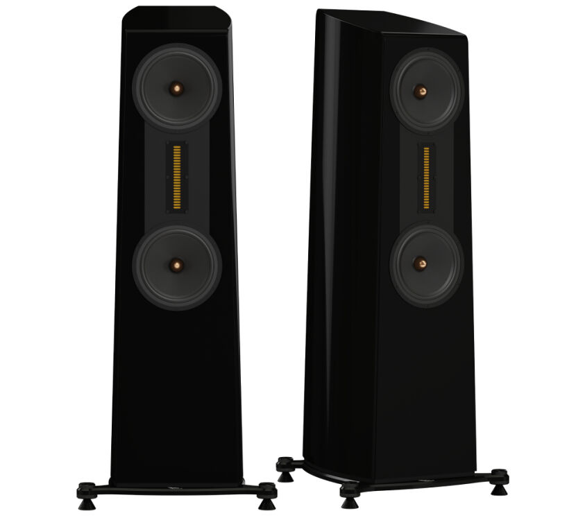 Esprit Lisa (czarny). Kolumny podłogowe.