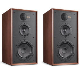 Wharfedale Linton (walnut). Kolumna podstawkowa.