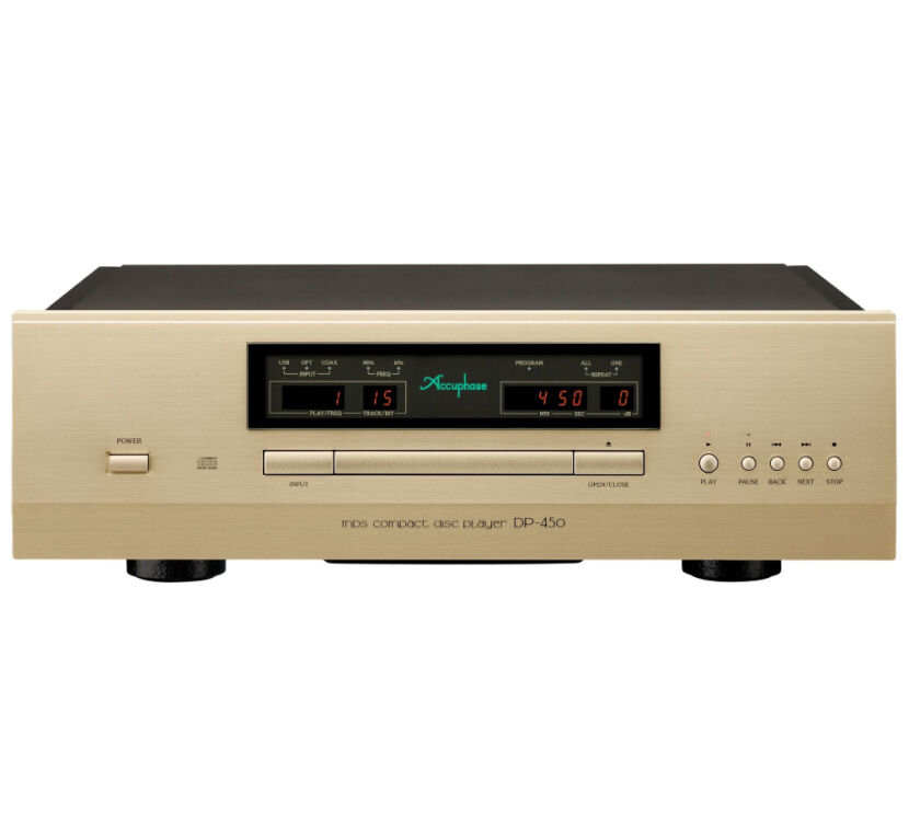 Accuphase DP-450. Odtwarzacz płyt CD klasy high-end.