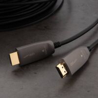 QED QE6185. Przewód optyczny HDMI (30m). - 2