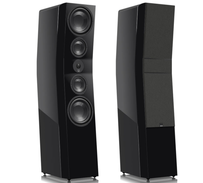 SVS Ultra Evolution Pinnacle (black gloss). Kolumny podłogowe.