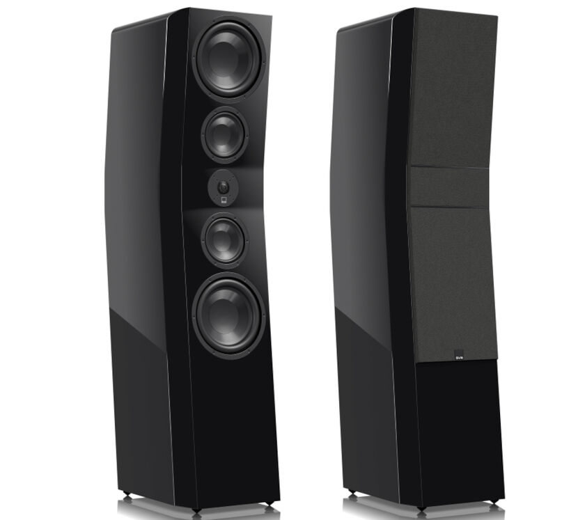 SVS Ultra Evolution Pinnacle (black gloss). Kolumny podłogowe.