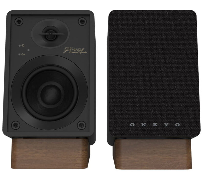 Onkyo Creator GX 10 DB (czarny). Aktywne kolumny podstawkowe.