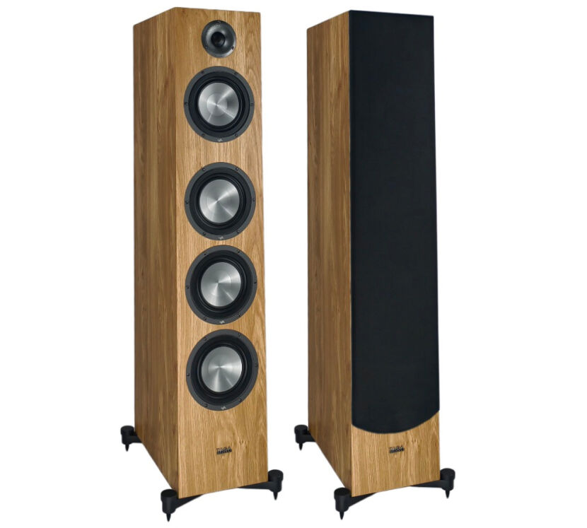 Taga Harmony Platinum F-120 v.4 (dąb). Kolumny podłogowe.