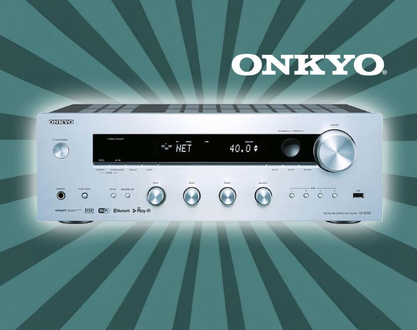 Onkyo TX-8250 sieciowy amplituner stereo.