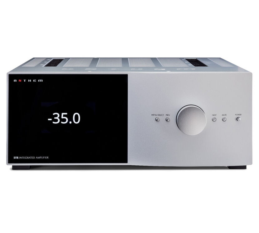 Anthem STR Integrated Amplifier (srebrny). Zintegrowany wzmacniacz stereo.