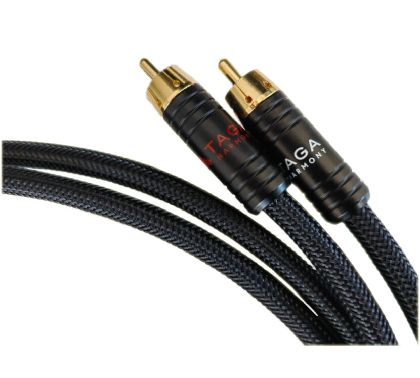 Taga Harmony TRI-200. Interkonekt audio 2xRCA (0.5m).