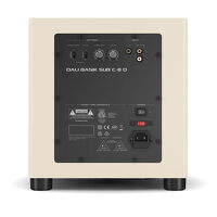 Dali Basik Sub (karmelowy biały). Subwoofer aktywny. - 4