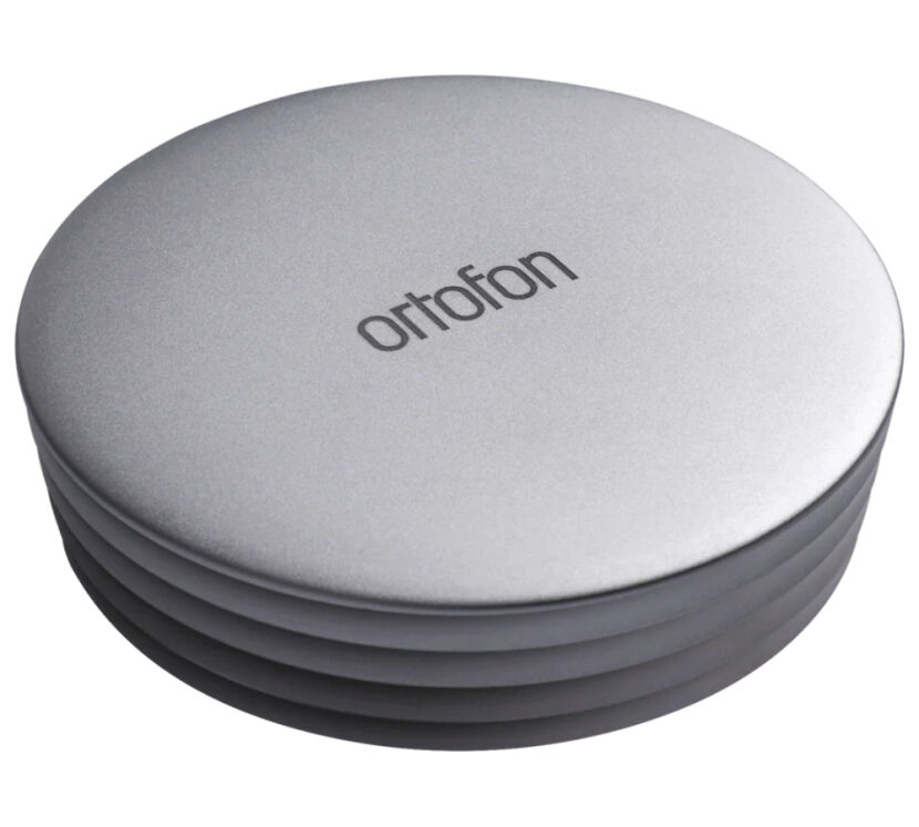 Ortofon Record stabilizer (srebrny). Docisk do płyt winylowych.