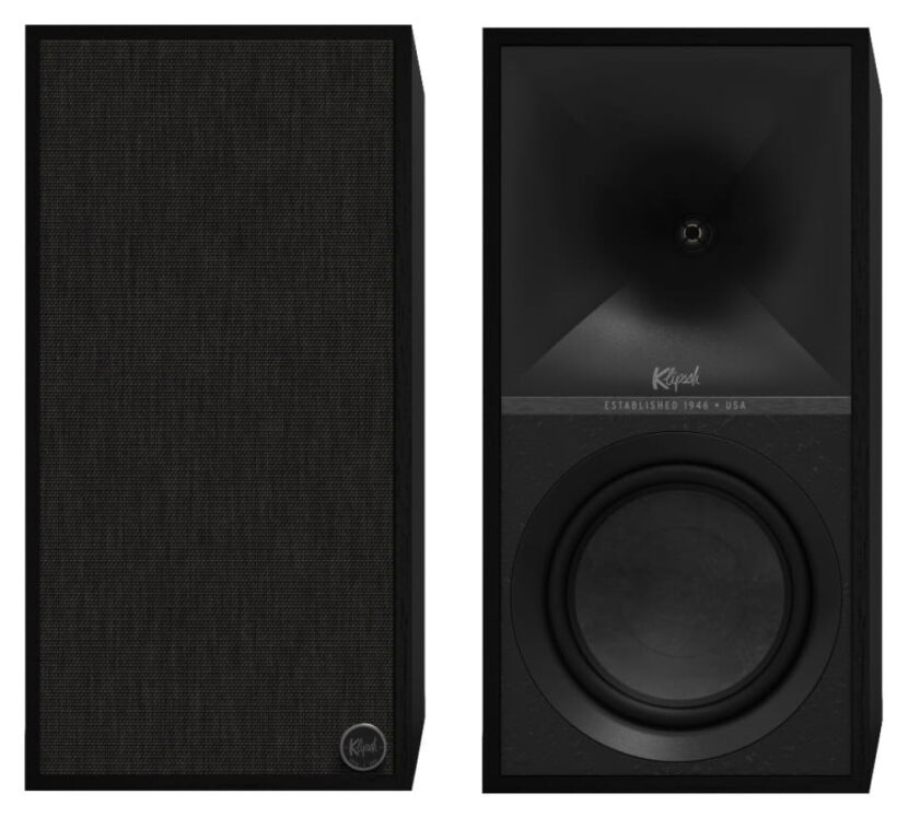 Klipsch The Sevens (czarny). Aktywne kolumny podstawkowe.