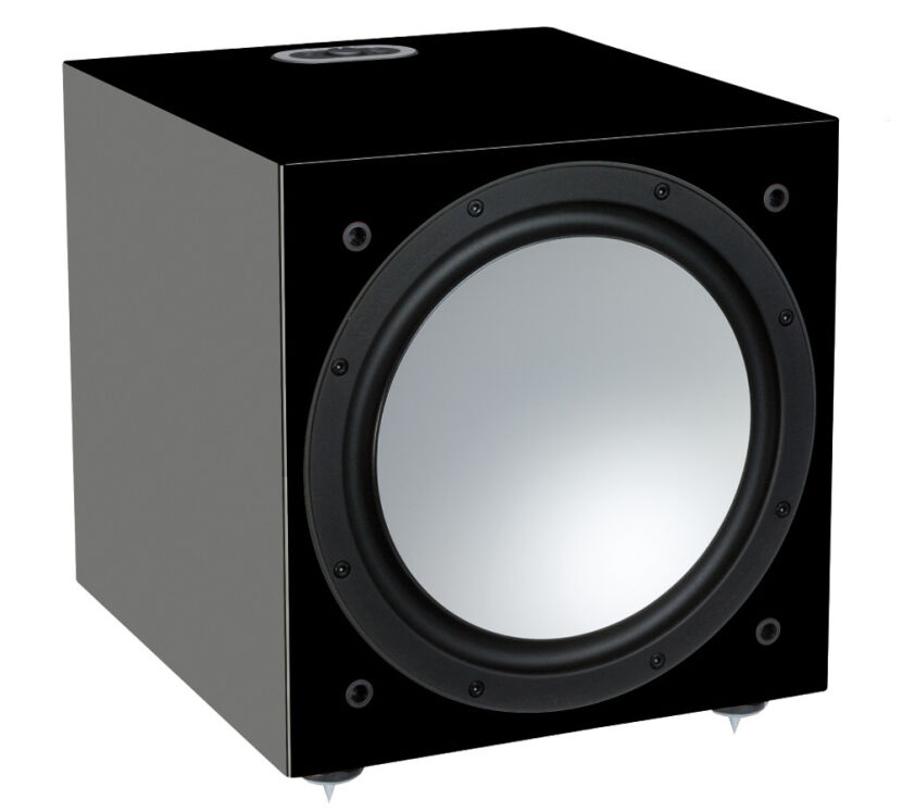 Monitor Audio Silver W-12 (czarny lakier). Subwoofer aktywny.