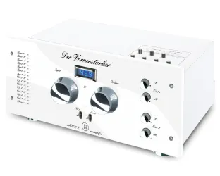 MBL Reference Line Preamplifier 6010 D (biały/chrom). Przedwzmacniacz stereo.