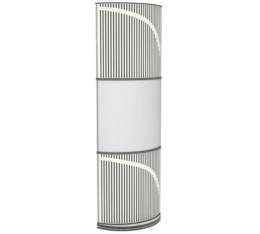 Vicoustic VicTotem Ultra VMT (natural white - white). Panel akustyczny (trzy moduły).