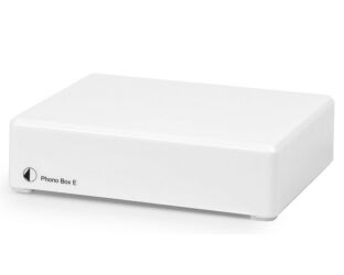 Pro-Ject Phono Box E (biały). Przedwzmacniacz gramofonowy.