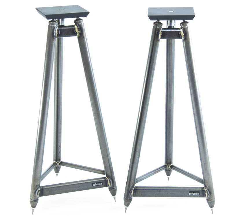Solidsteel SS-7 (srebrny). Podstawki głośnikowe.