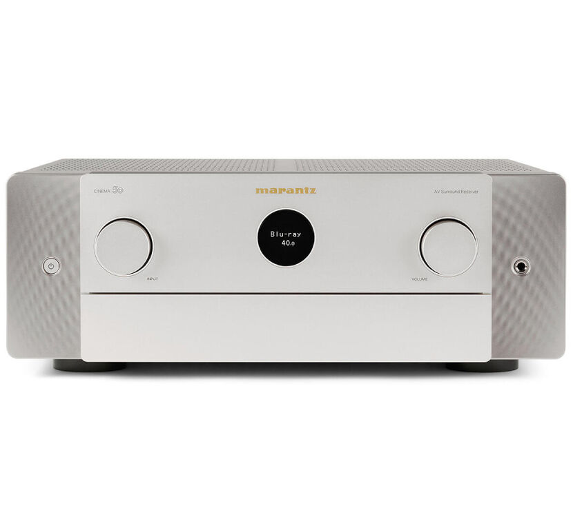 Marantz CINEMA 50 (srebrny). Amplituner kina domowego.