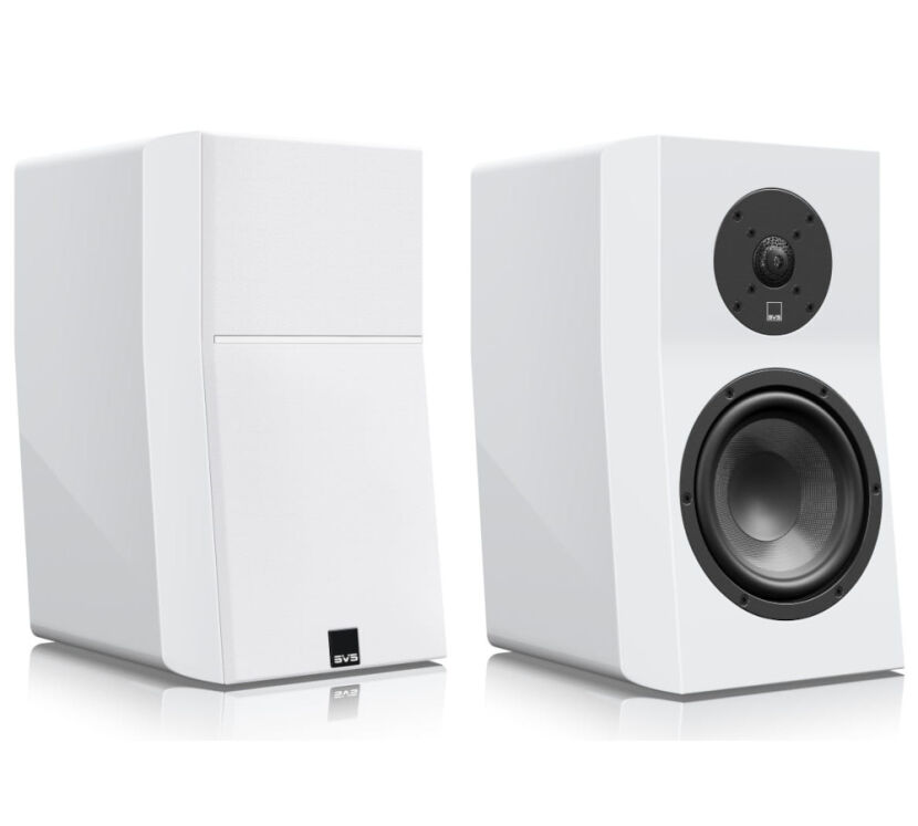 SVS Ultra Evolution Bookshelf (white gloss). Kolumny podstawkowe.