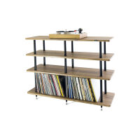 Solidsteel VL-4 (orzech). Stolik audio. - 2