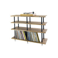 Solidsteel VL-4 (orzech). Stolik audio. - 2
