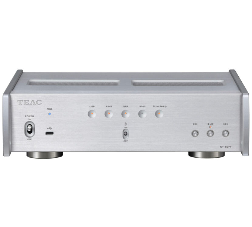 Teac NT-507T (srebrny). Transport sieciowy.