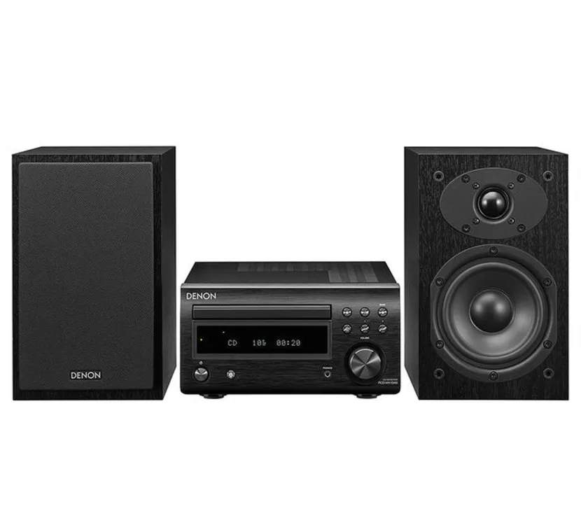 Denon D-M41 DAB+ (czarny). Mini zestaw stereo.