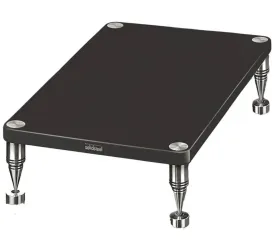 Solidsteel HF-A (czarny). Stolik audio pod wzmacniacz.