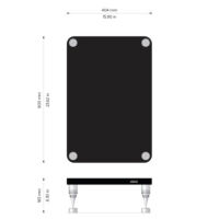 Solidsteel HF-A (czarny połysk). Stolik audio pod wzmacniacz. - 2